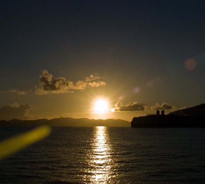 095_DSC_4968.jpg - Sunset over Westerdam