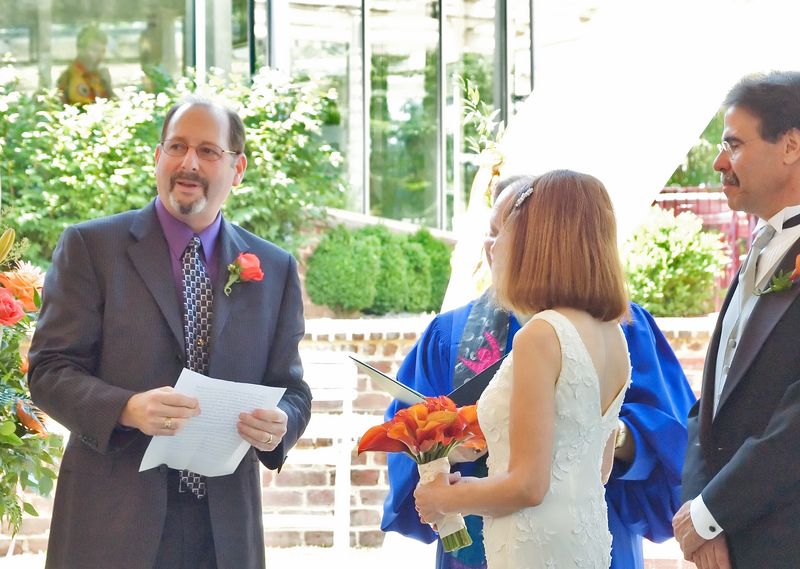 Now I just looked up the rules for filibustering a wedding, so I'd like to start with the Alexandria phone directory...