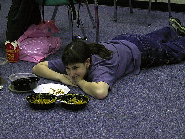 I can't believe I ate all three bowls