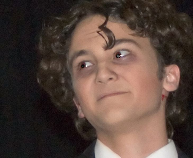 Winner of the "Not Supposed to Laugh When Being Tickled by your Hair" division