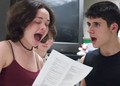 Laura's yawn is contagious...
