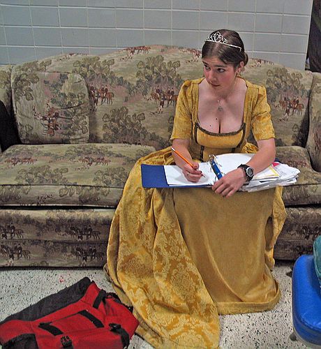 In her spare time, the Queen was working on a correspondence masters degree in mechanical engineering...