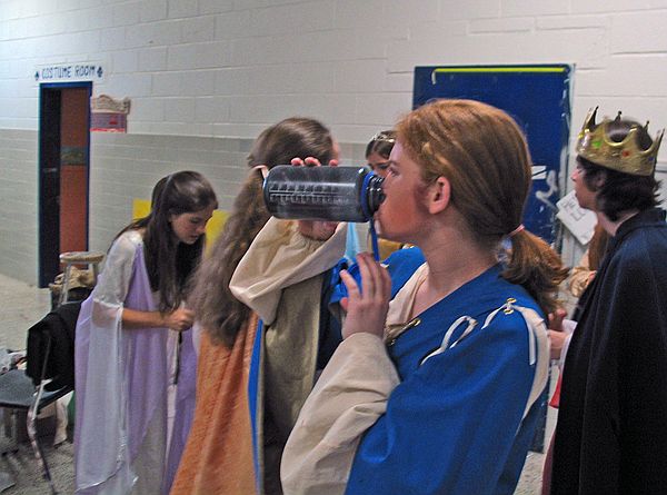 The theatre is a THIRSTY business...