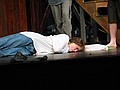 With her dying grasp, the player makes one more try for the green sandals she has coveted for so long...