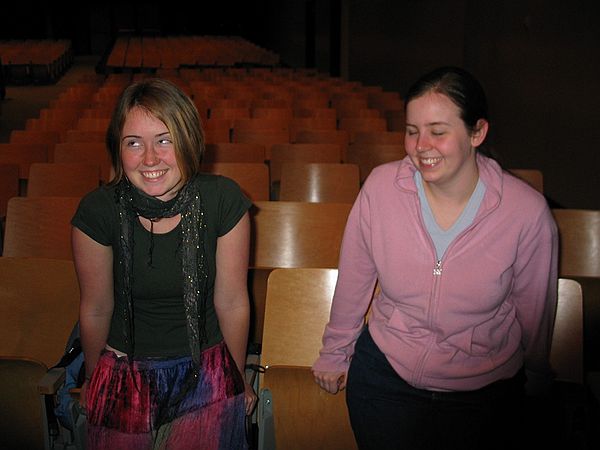 Gratuitous Savannah and Erin picture!