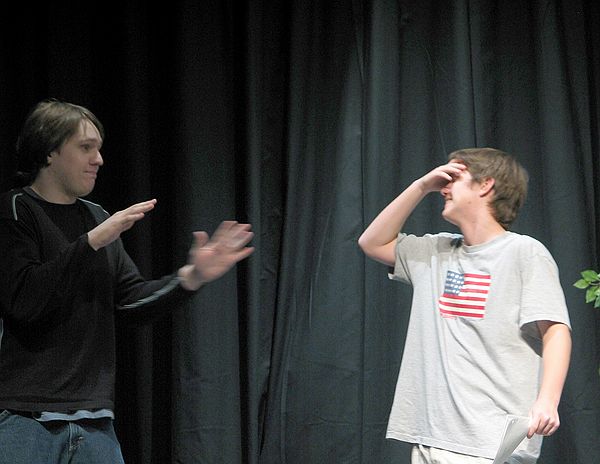 When I uncover my eyes, this whole rehearsal will have gone away...