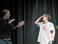 When I uncover my eyes, this whole rehearsal will have gone away...