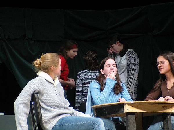 Hey look, Diane's crying over the set again...